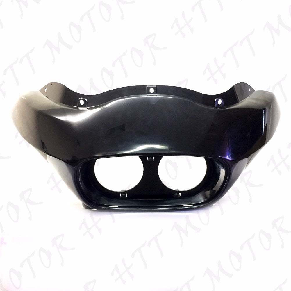 Outer ABS Batwing Upper Front Fairing Cowl For Harley Road Glide 1998-2013 FLTR