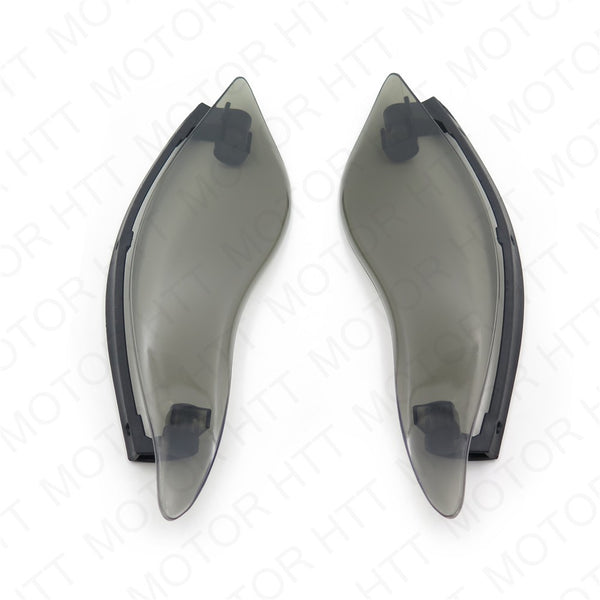 Smoke ABS Side Wings Air Deflectors For 2014-UP Harley Davidson Touring FL - HTT Motor