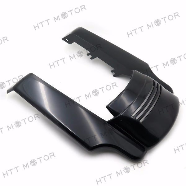 HTTMT- Rear Stretched Angled Fender Extensions Harley 14-UP Touring Bagger Unpainted