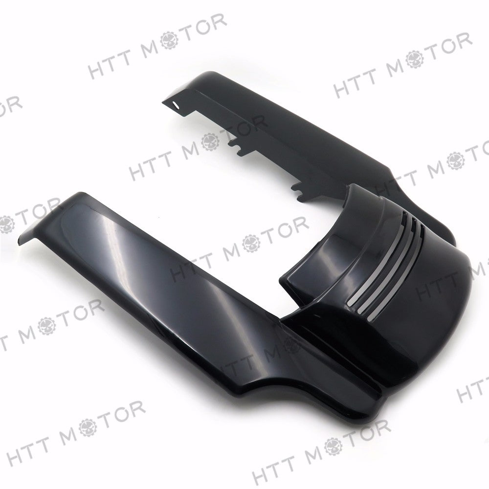 Rear Stretched Angled Fender Extensions Harley 14-UP Touring Bagger Unpainted