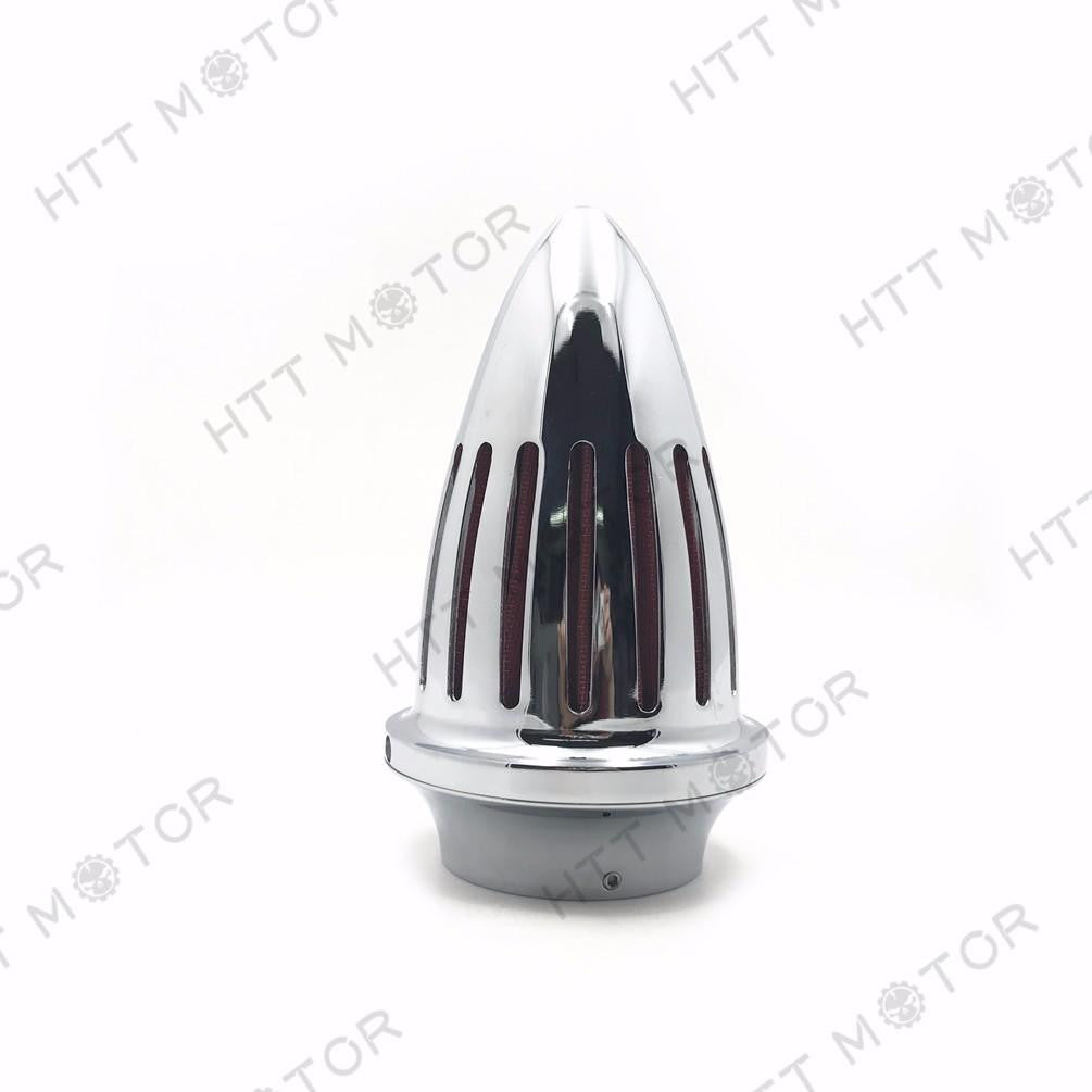 Chrome Cone -Style B/ Small- For Air Cleaner All Harley Davidson S&S Carburetors