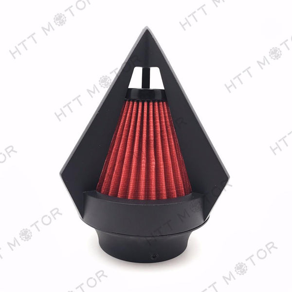 Black Cone -Style C/Small- For Air Cleaner Street Bob Low Rider Fat Bob