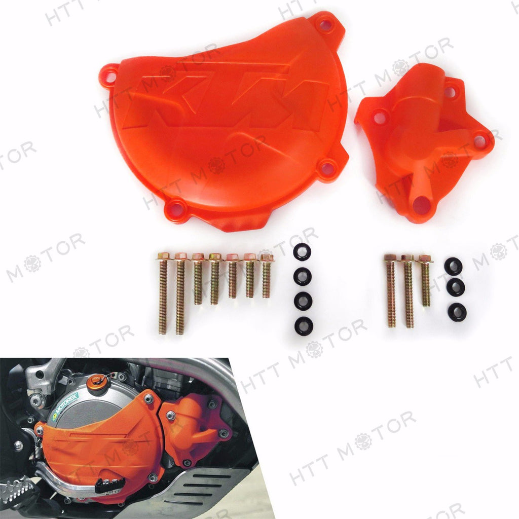 Clutch Cover Protection Water Pump Protector For KTM 350 EXC-F SIX DAYS 2012-16