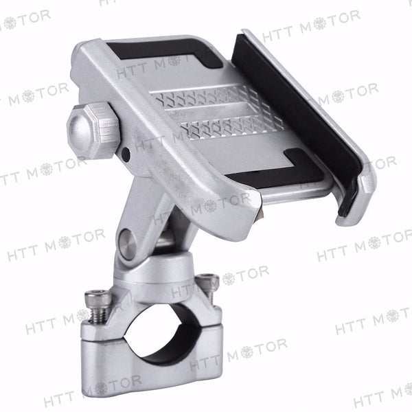 HTTMT- Adjustable Motorcycle Bike Handlebar Mounting Phone Holder Bracket 4-6" Mobile