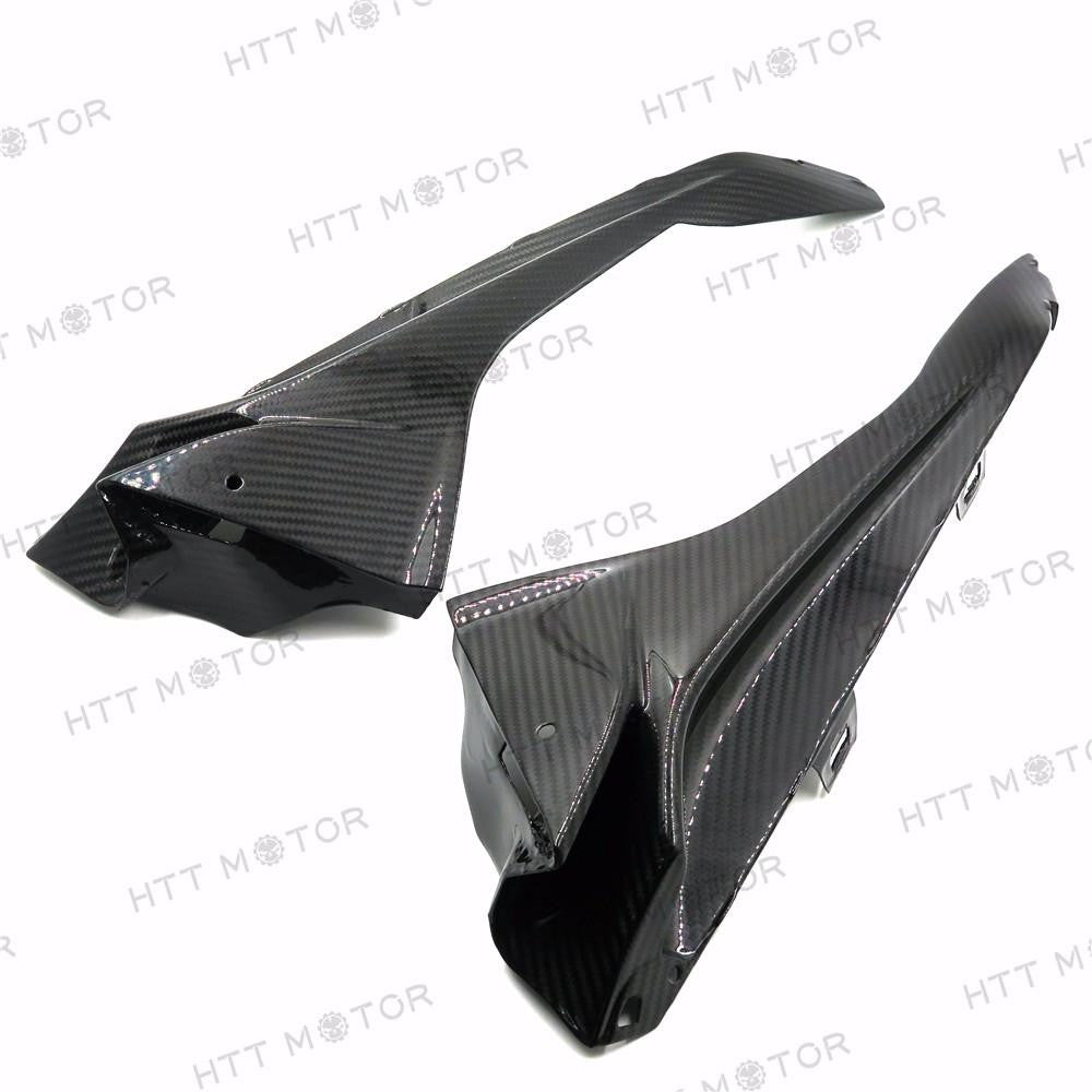 For 15-17 BMW S1000RR Upper Dash Air Intake Cover Panel Fairing REAL Carbon Fiber
