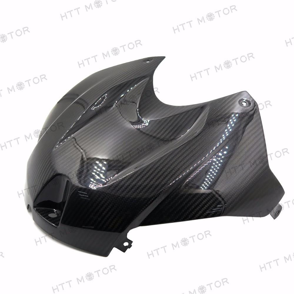For 15-17 BMW S1000RR Gas Tank Air Box Front Cover Panel Fairing REAL Carbon Fiber