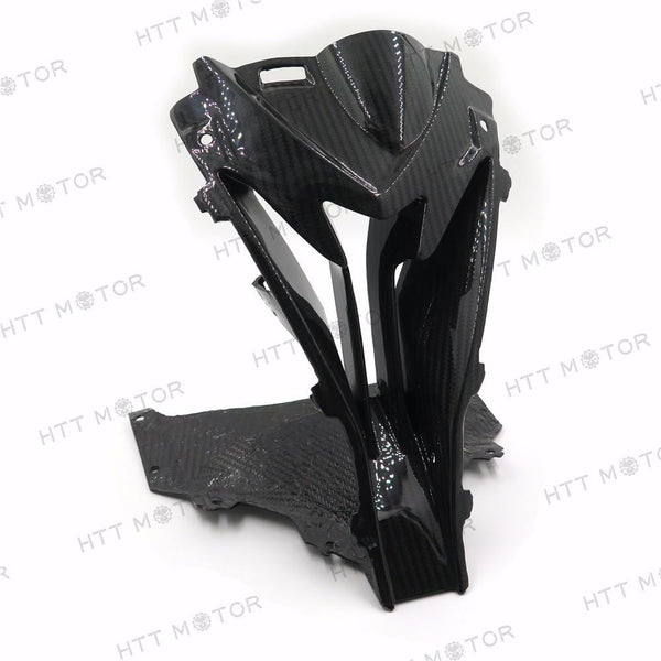 For 15-17 BMW S1000RR Upper Center Nose Air Intake Ram Fairing REAL Carbon Fiber