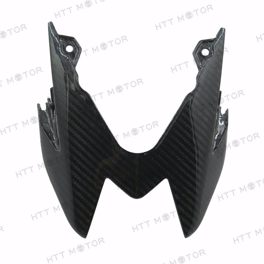 For 15-17 S1000RR Rear Upper Tail Brake Light Trim Panel Fairing REAL Carbon Fiber
