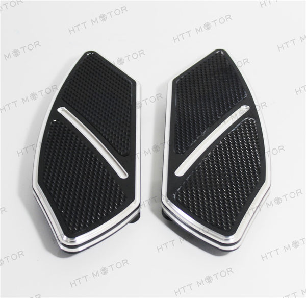 HTTMT- Arc Edge Rear Passenger Foot Board Floorboard For Softail Harley Touring Black
