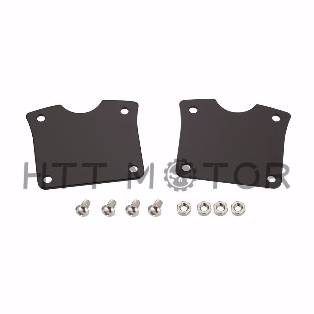 HTTMT- Black Fender Riser Brackets For 23" Wheel on 2014 & Newer Harley Touring Models