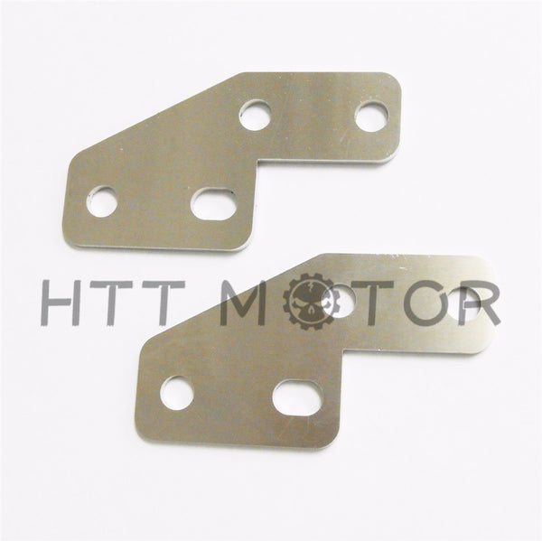 HTTMT- Bagger FL Rear Fender Grab Bar Eliminator Brackets For Harley Touring