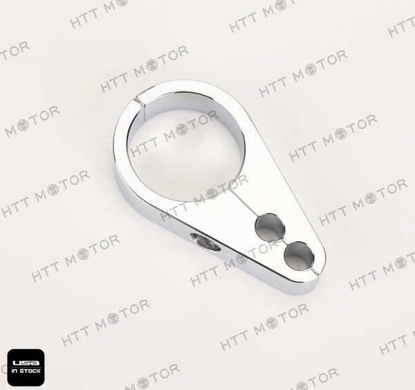 HTTMT 1.25 in Handlebar Cable Clamp, Chrome