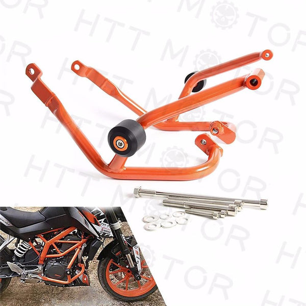 Engine Bumper Guard Crash Bars Frame Slider Protector Fit 2014-2016 KTM Duke 390