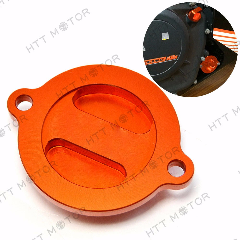 HTTMT- For KTM DUKE 125/200/390 CNC Aluminum Engine Oil Filter Cover Cap