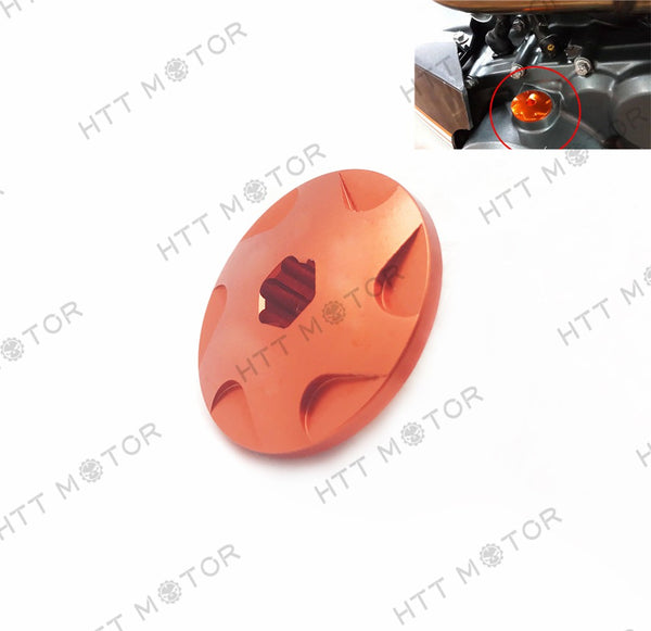 HTTMT Orange CNC Aluminum Oil Fill Plug Bolt for KTM Duke 125/200/390