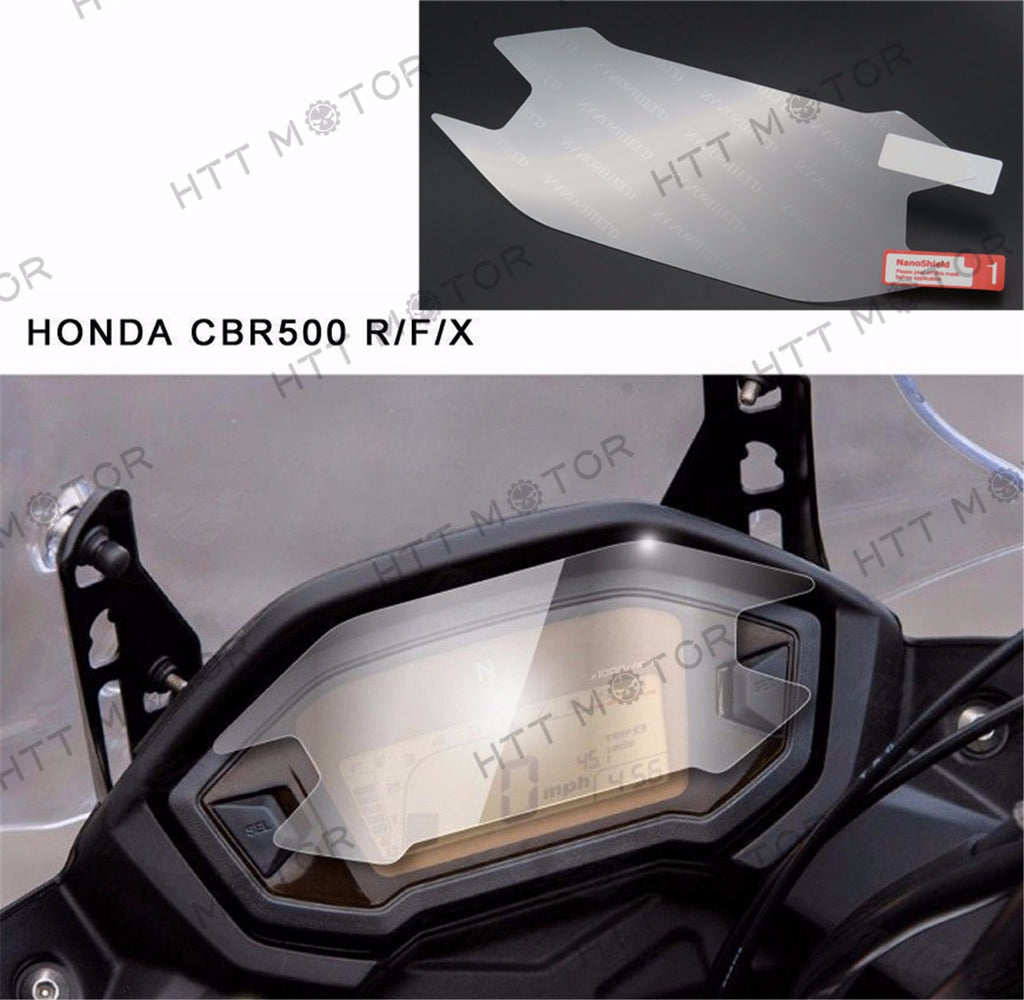 HTTMT- Cluster Scratch Protection Film / Screen Protector for Honda CBR500 R/F/X