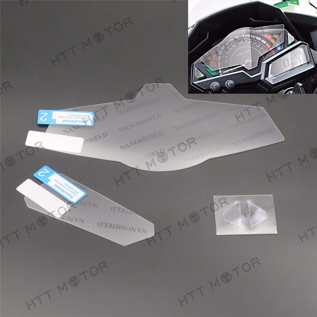 HTTMT- Cluster Scratch Protection Film / Screen Protector for Kawasaki Z300 / Ninja300