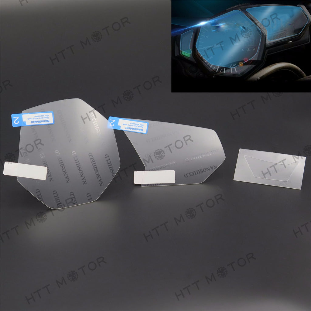 HTTMT- Cluster Scratch Protection Film Screen Shield Protector For Yamaha YZF R3 /MT-03