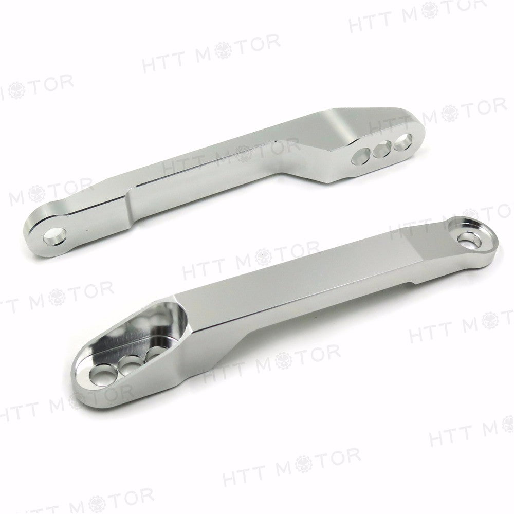 HTTMT- CNC Lowering Links Link For Kawasaki ZX14R 2006-2012 Silver US