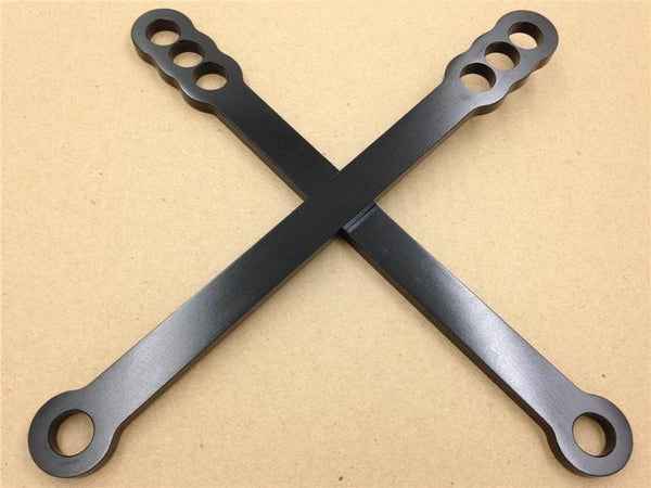 Black Lowering Links For 2003-2005 Kawasaki Zx-6R Zx600 Zx-6Rr Zx-12R Zx1200