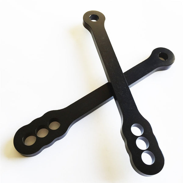 Motorcycle Bike Black Lowering Links For 2003 2004 2005 Yamaha YZF R6 YZF-R6