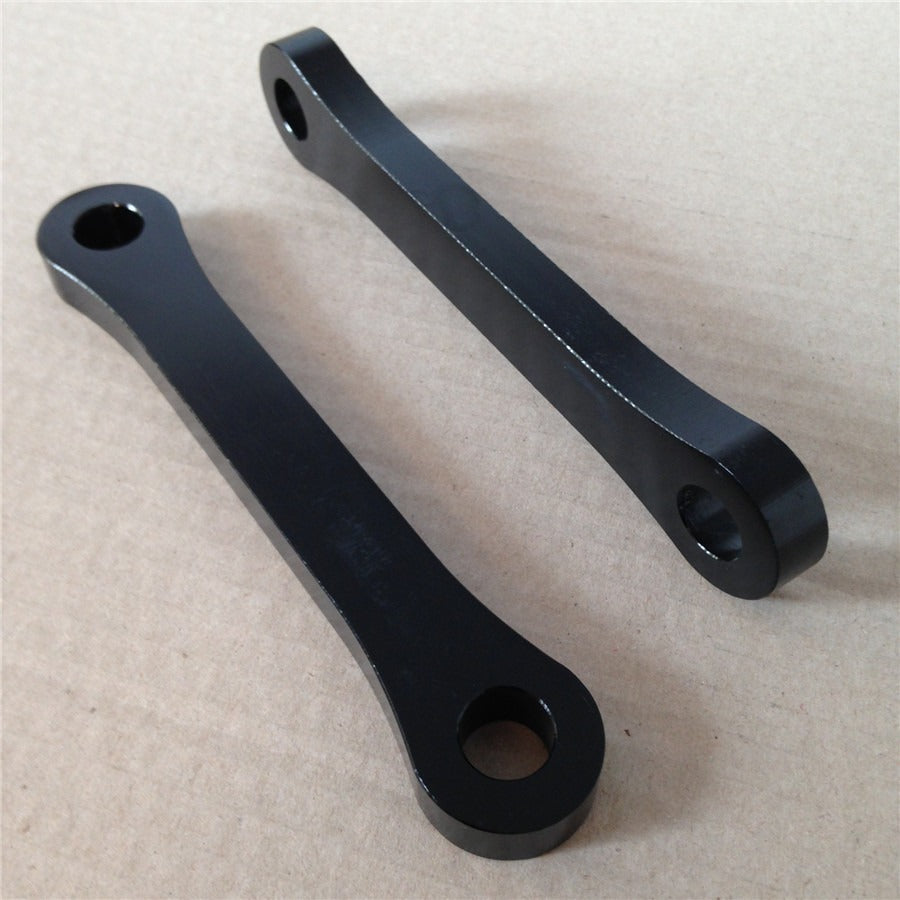 Motorcycle Bike Black Lowering Links Fit For 1987-2007 Kawasaki Kl Klr 650