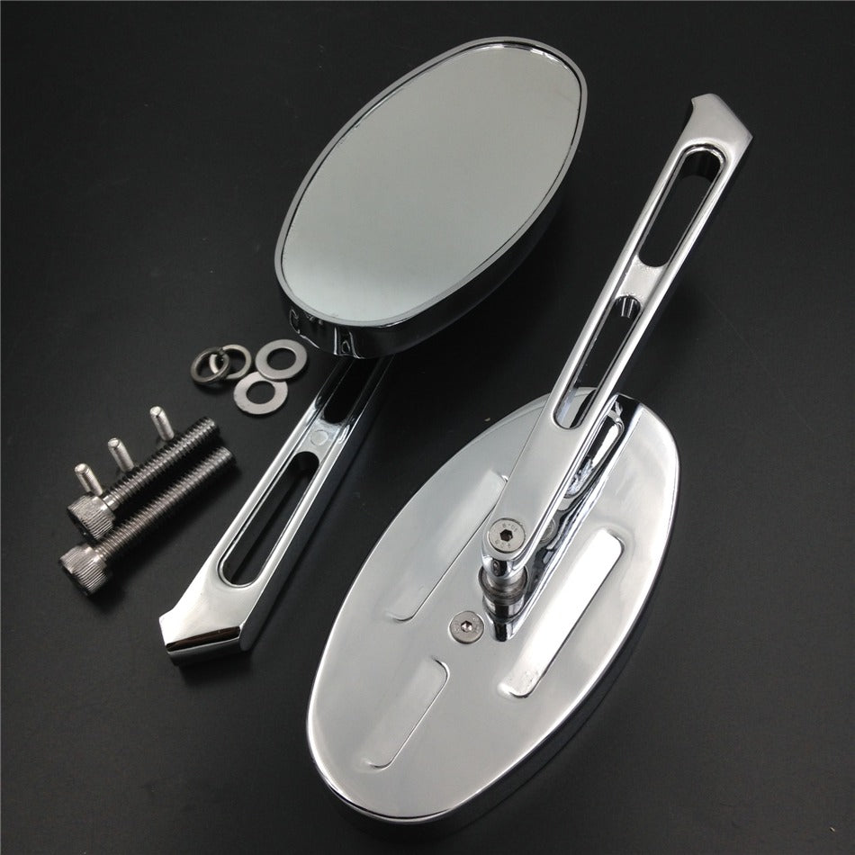 Rearview Running Mirror fit Suzuki GSXR600 750 1000 1100 Hayabusa OVAL
