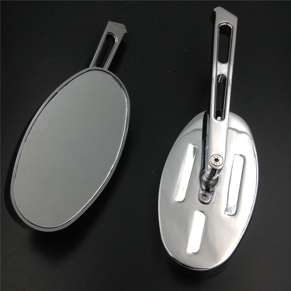 Rearview Running Mirror for Kawasaki Ninja All year model OVAL Shape