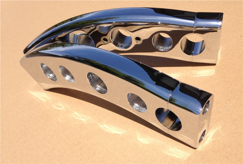 New 1 Inch Drop Handlebar Risers For 2006-2009 Suzuki Boulevard M109R ...