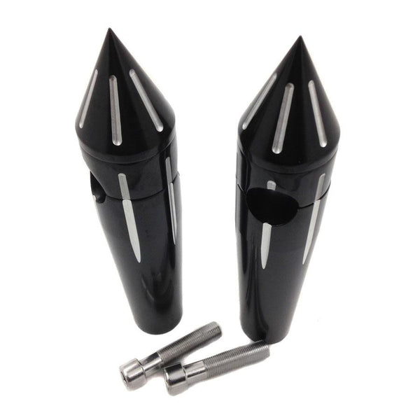 1'' RISER SPIKE CUSTOM 6" RISE BLACK BILLET HANDLEBAR RISERS FIT FOR HARLEY CHOPPER
