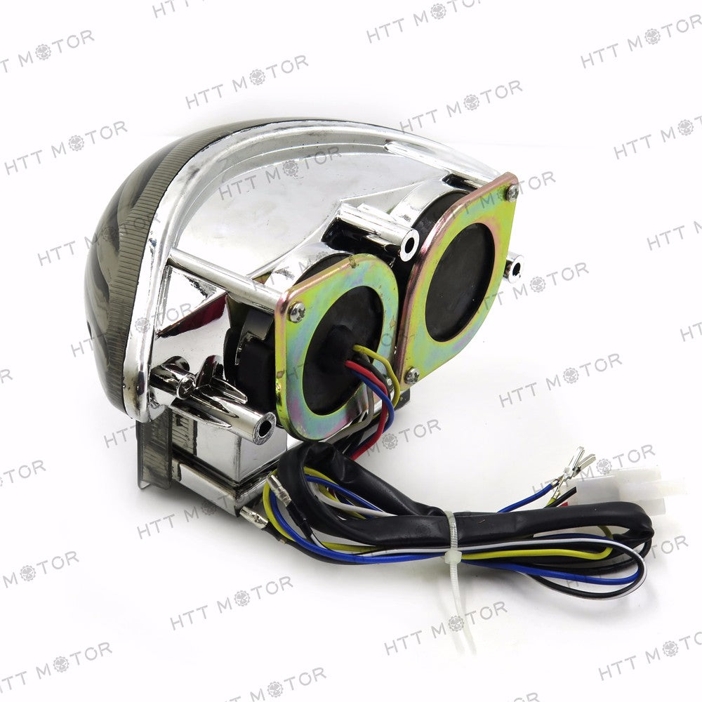 HTTMT MT031A Smoke LED Tail Light With Integrated Turn Signals For Suzuki Hayabusa & Katana