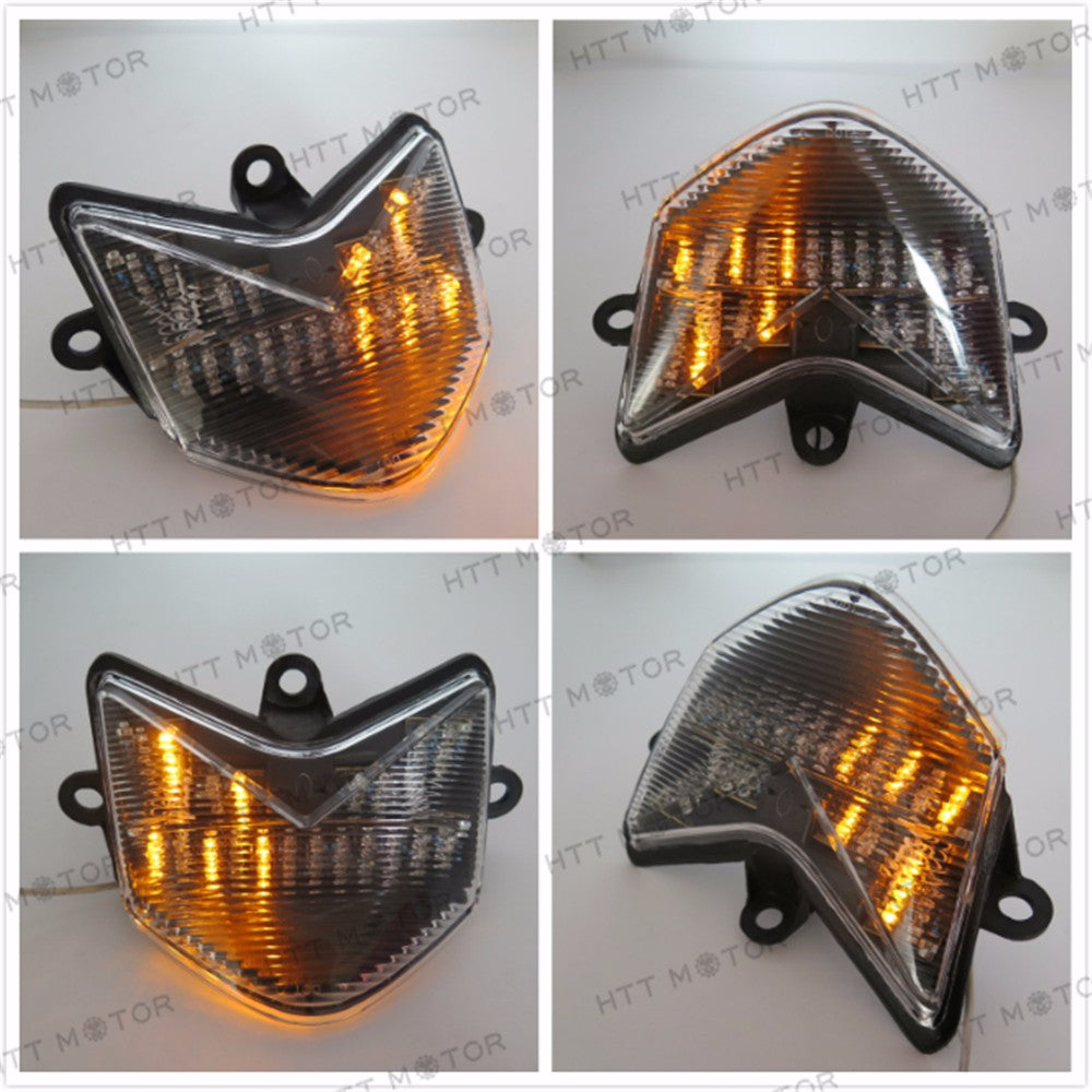 HTTMT- Custom Smoke Lens Led Tail Light Brake Light w/ Integrated Turn