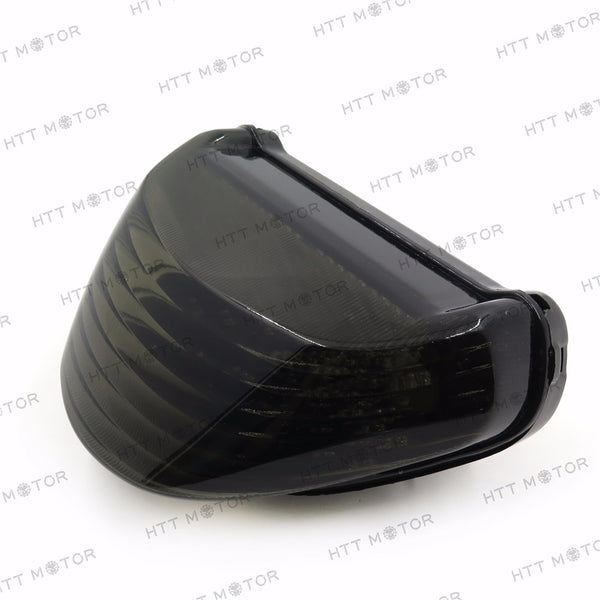 HTTMT- Tail Light Brake Light Turn Signals For 2000 2001 2002 2003 2004 2005 Kawasaki Ninja ZX-12R ZX1200 Smoke