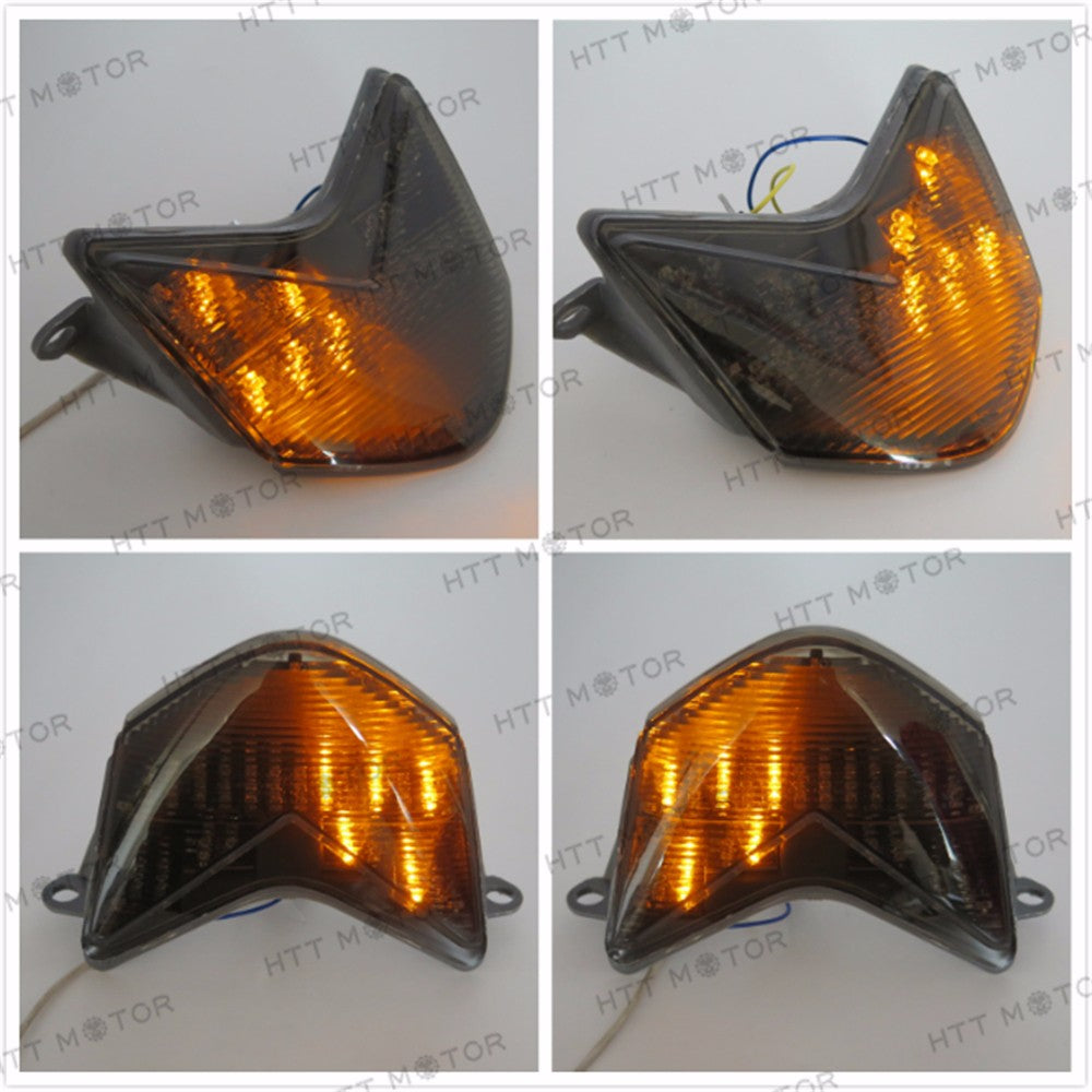 HTTMT- SMOKE Tail Light For 2005 2006 Kawasaki Ninja ZX-6R/ZX636