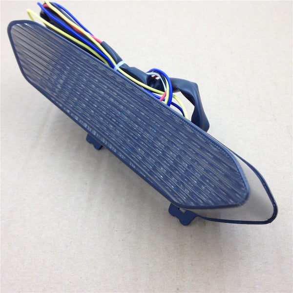 HTT Motorcycle LED Tail Light Brake Light Turn Signals for 2002-2003 Yamaha YZF R1 YZF-R1 YZFR1 Smoke