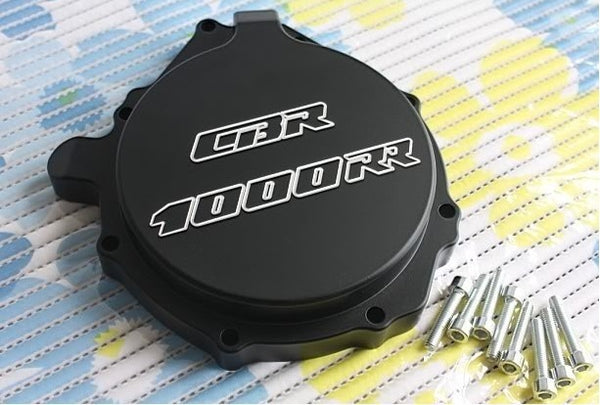 Motor Engine Stator Cover Honda Cbr1000Rr 2004 2005 2006 2007 Black Left Side