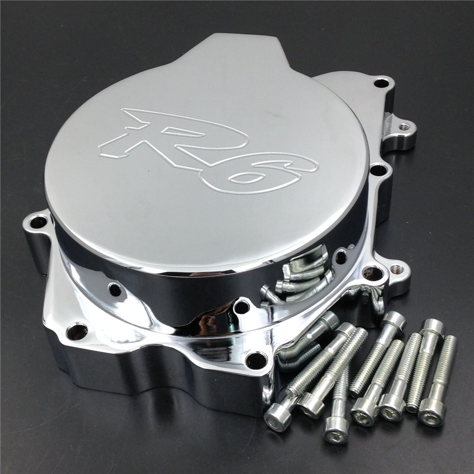 HTT Engine Stator Cover "R6" Logo For 20032006 Yamaha YZFR6 / 2006