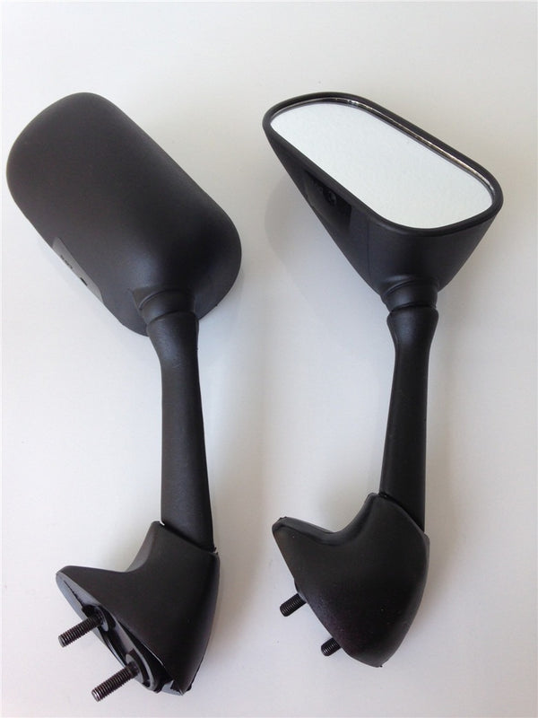 HTT Motorcycle OEM Aftermarket Black Mirrors Fit 2000 2001 2002 2003 2004 2005 2006 Yamaha YZF-R1