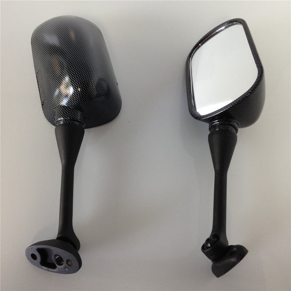 HTT Motorcycle Carbon Fiber Oem Replacement Racing Mirror For 2004 2005 2006 2007 Honda Cbr 1000Rr/ 2003-2012 Honda CBR 600RR