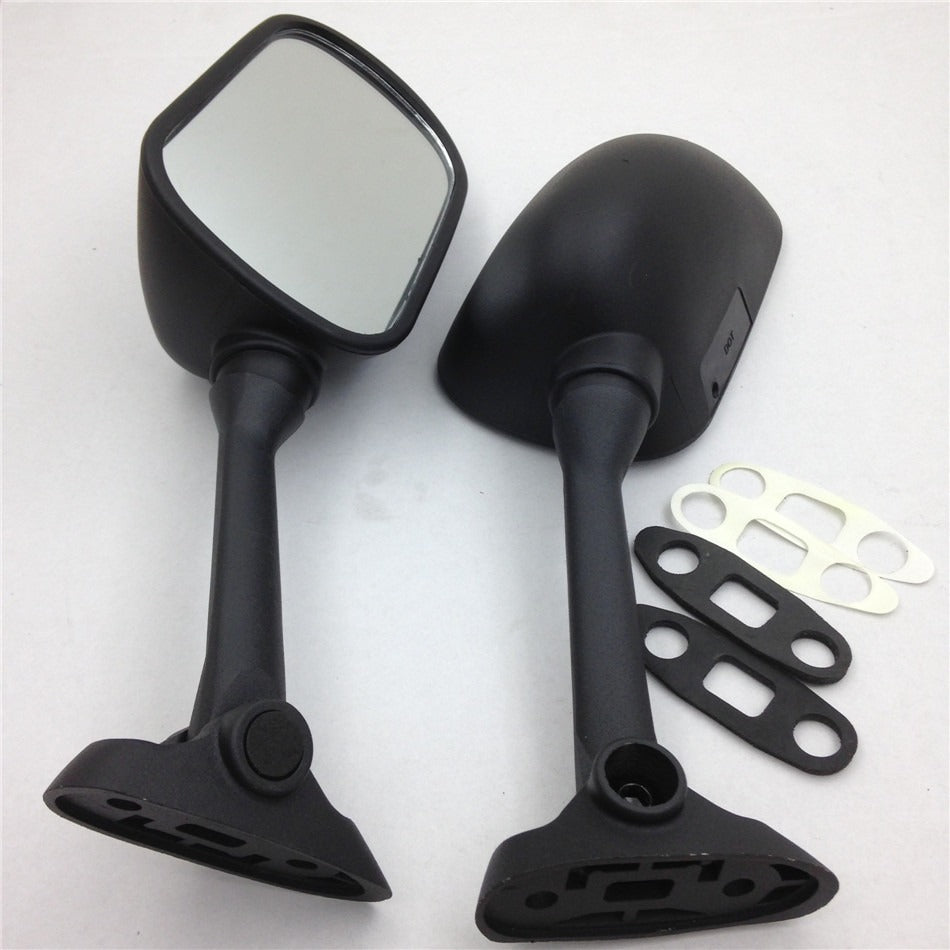 HTT Motorcycle BLACK OEM Replacement Racing Mirrors For Suzuki 2003-2006 GSXR 1000 /2003-2006 SV650 1000s