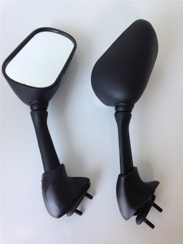 HTT Motorcycle Black OEM Aftermarket Racing Mirrors Fit For 2000-2001 YZF-RZ1 /1998-2002 Yamaha Yzf-R6 YZF-R1 /2003-2005 Yamaha YZF-R6/ 2006-2009 YZF-R6S