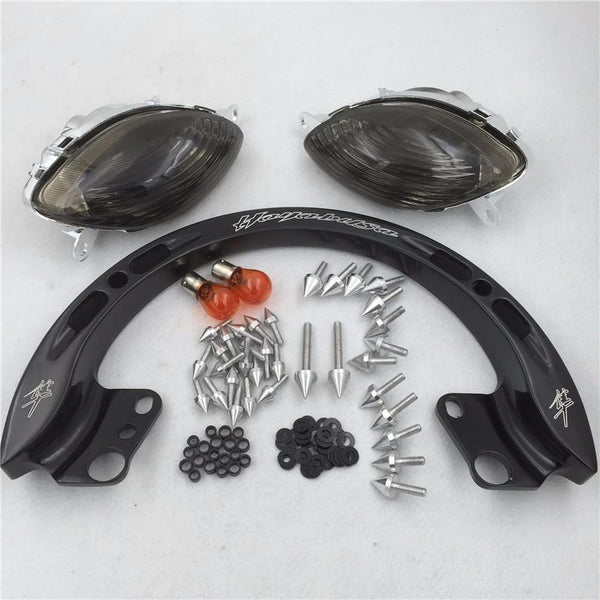 Grab Bar Fairing Bolts Turn Signal Lights for 99-07 Suzuki Hayabusa GSX 1300R