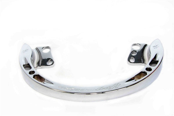 HTT Motorcycle Chrome Rear Passenger Grab Bar Handle Rail "Hayabusa" LOGO For Suzuki GSXR1300 R Hayabusa 1999-2007