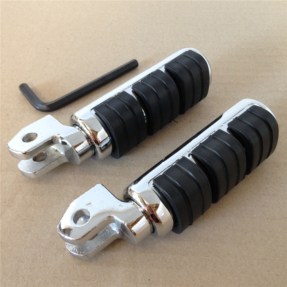 Yamaha Stryker Virago 1100 750 V-Max V-Star 1100 650 Front Foot Peg Footrest Chr