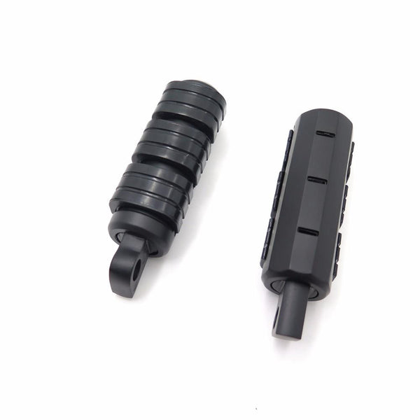 Black FootPeg For Harley w/ Male Mount Road King Sporster 883 1200 XL Touring