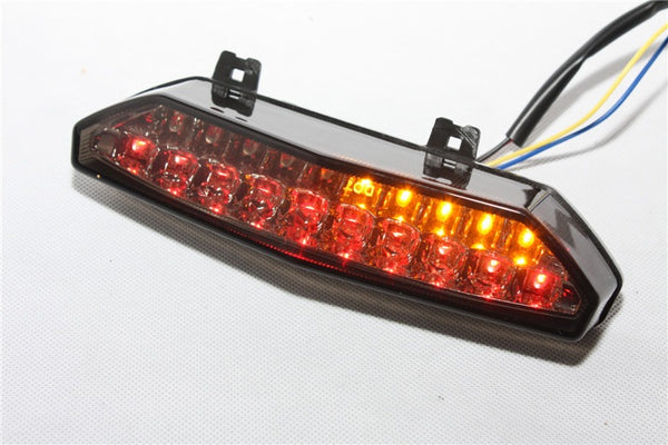 New Led Tail Brake Light Turn Signals For Kawasaki Ninja Zx 6R 2007 2008 Smoke