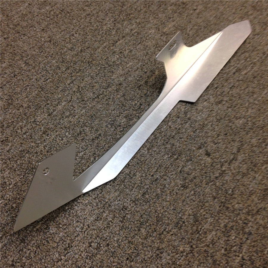 Motorcycle Silver Chain Guards Cover For 2006 20072008 Kawasaki Zx