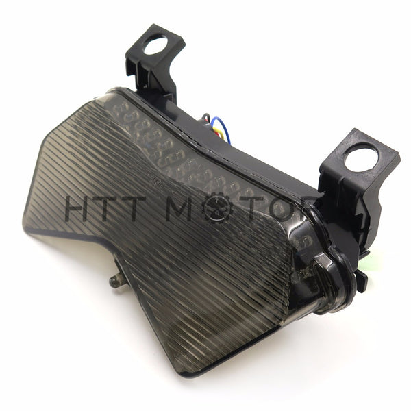 HTTMT- Smoke Lens LED Tail Light For Kawasaki Ninja 2003-2004 ZX-6R 636 ZX-6RR ZX600/ 2003-2004 Z750S/2003-2006 Z1000  ZR1000