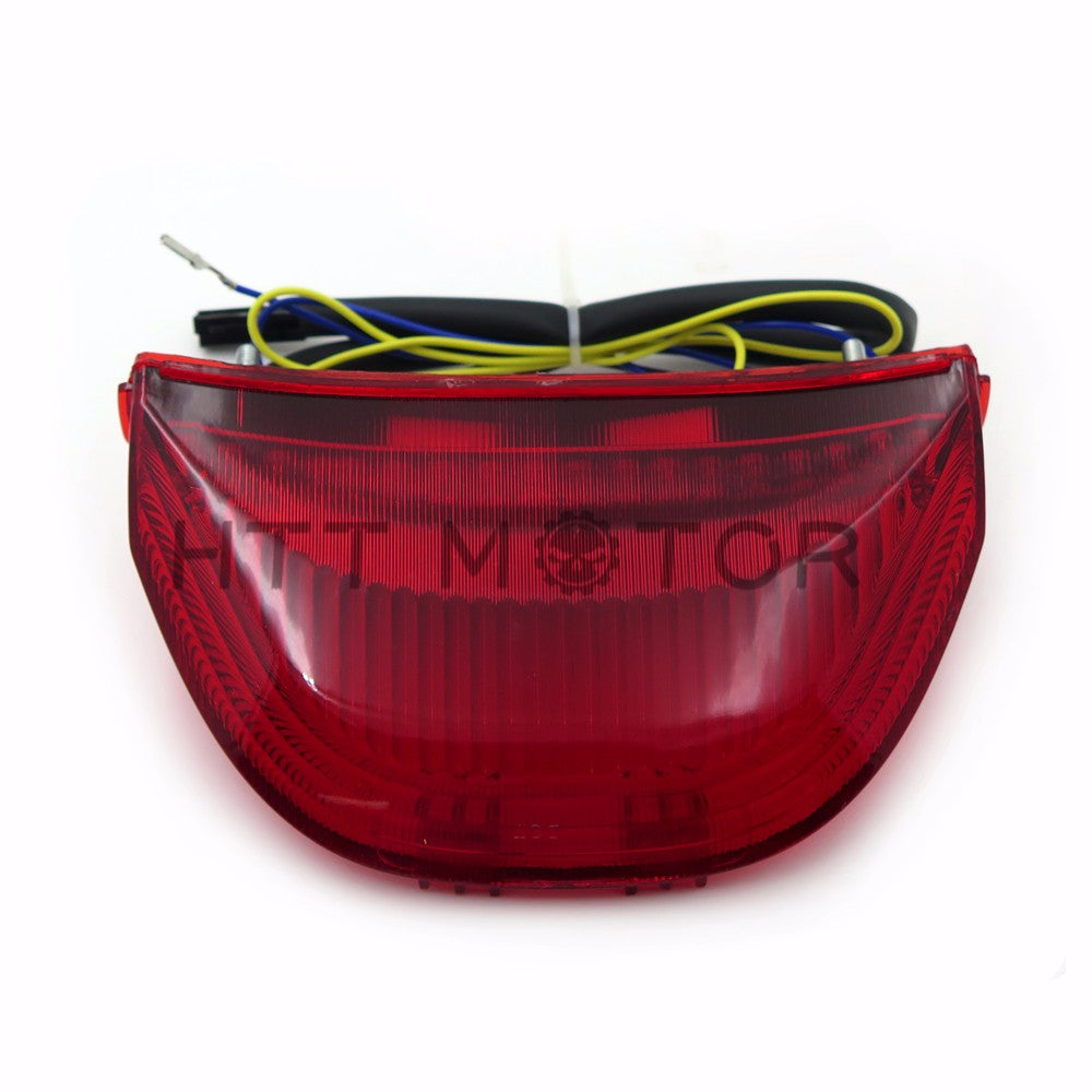 HTTMT- Red Integrated LED Tail Light Turn Signal For Honda CBR 600RR 1000RR 04-06