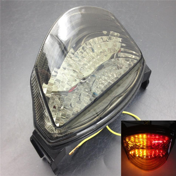 HTT Motorcycle Smoke Lens Led Tail Light Brake Light Turn Signal For 2005-2006 Suzuki GSXR 1000